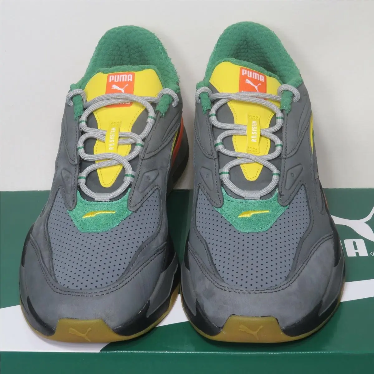 Puma shoes - PUMA RS-Fast Eat Ur Veggies - 380322-01 - Gray (UPC: 194579040151) 5