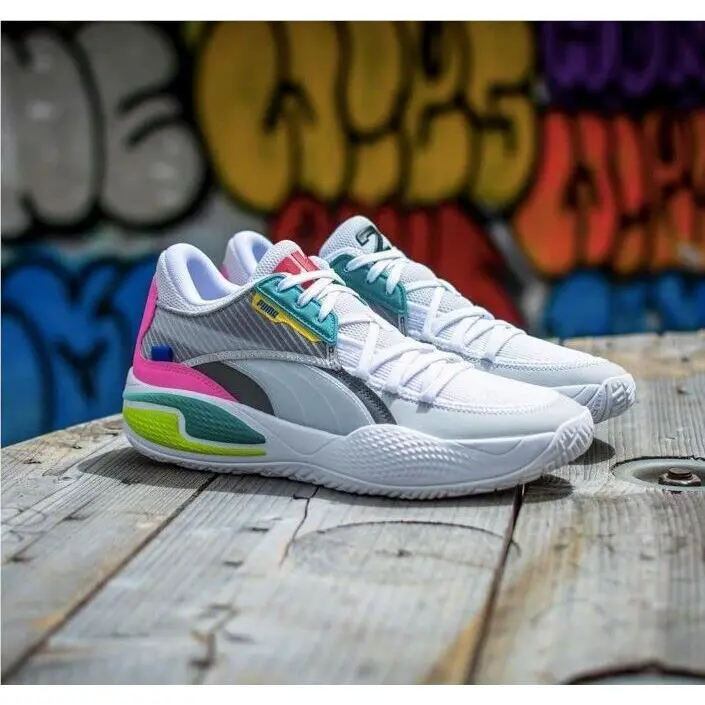 Puma shoes - Puma Court Rider 2K 21 - 376313 01 - Multicolor 0