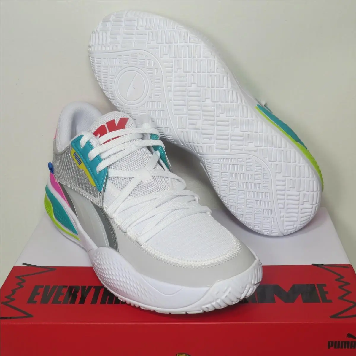 Puma shoes - PUMA Court Rider 2K - Court Rider - 376313-01 - White (UPC: 195098266947) 2