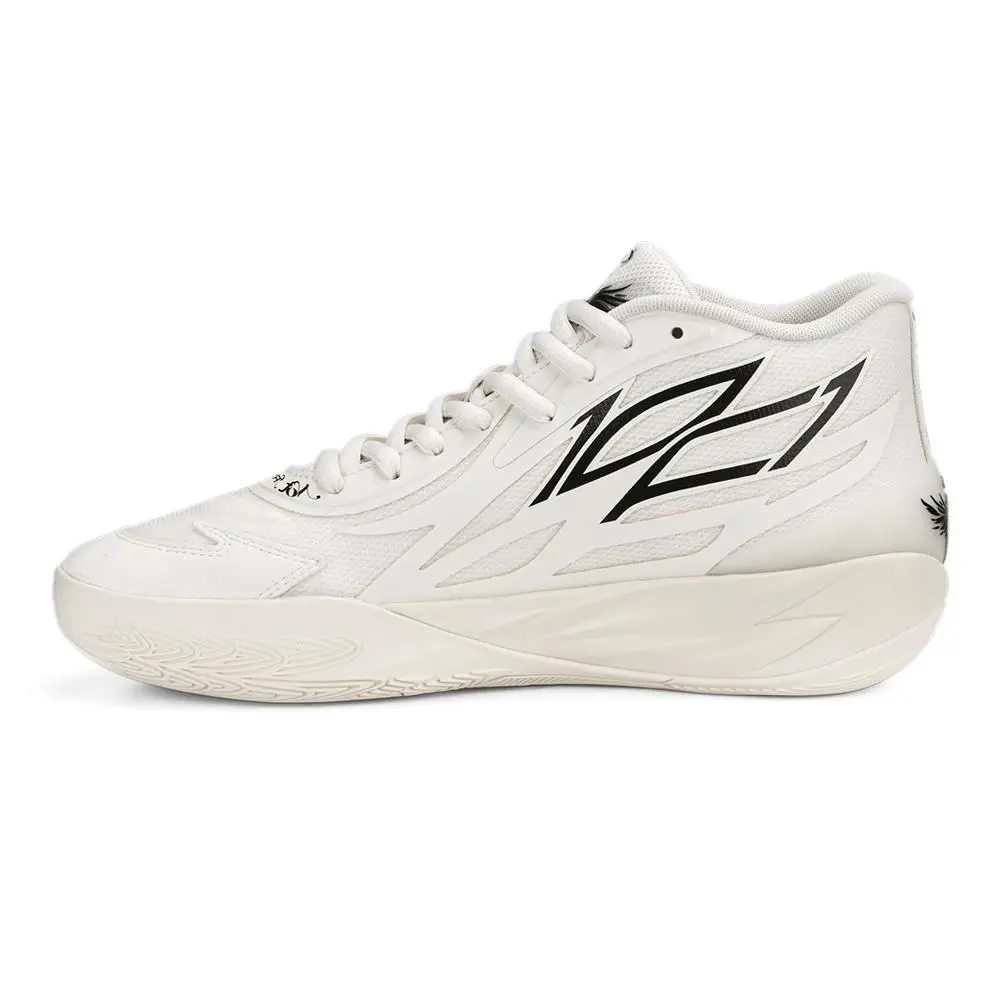 Puma shoes - PUMA Mb.02 Whispers Basketball - Whispers Basketball - 37831901 - White (UPC: 195552982543) 1