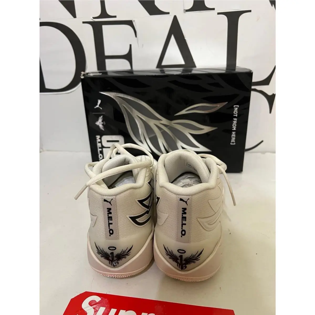 Puma shoes - PUMA MB.02 LaMelo Ball Not From Here - 378319-01 - White 3