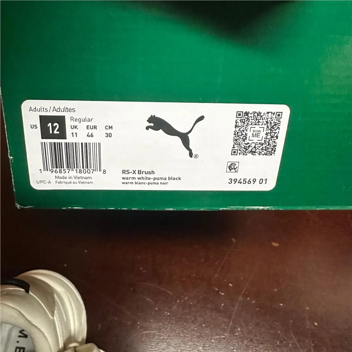 Puma shoes - Puma RS-X - 394569-01 - White (UPC: 196857180078) 5
