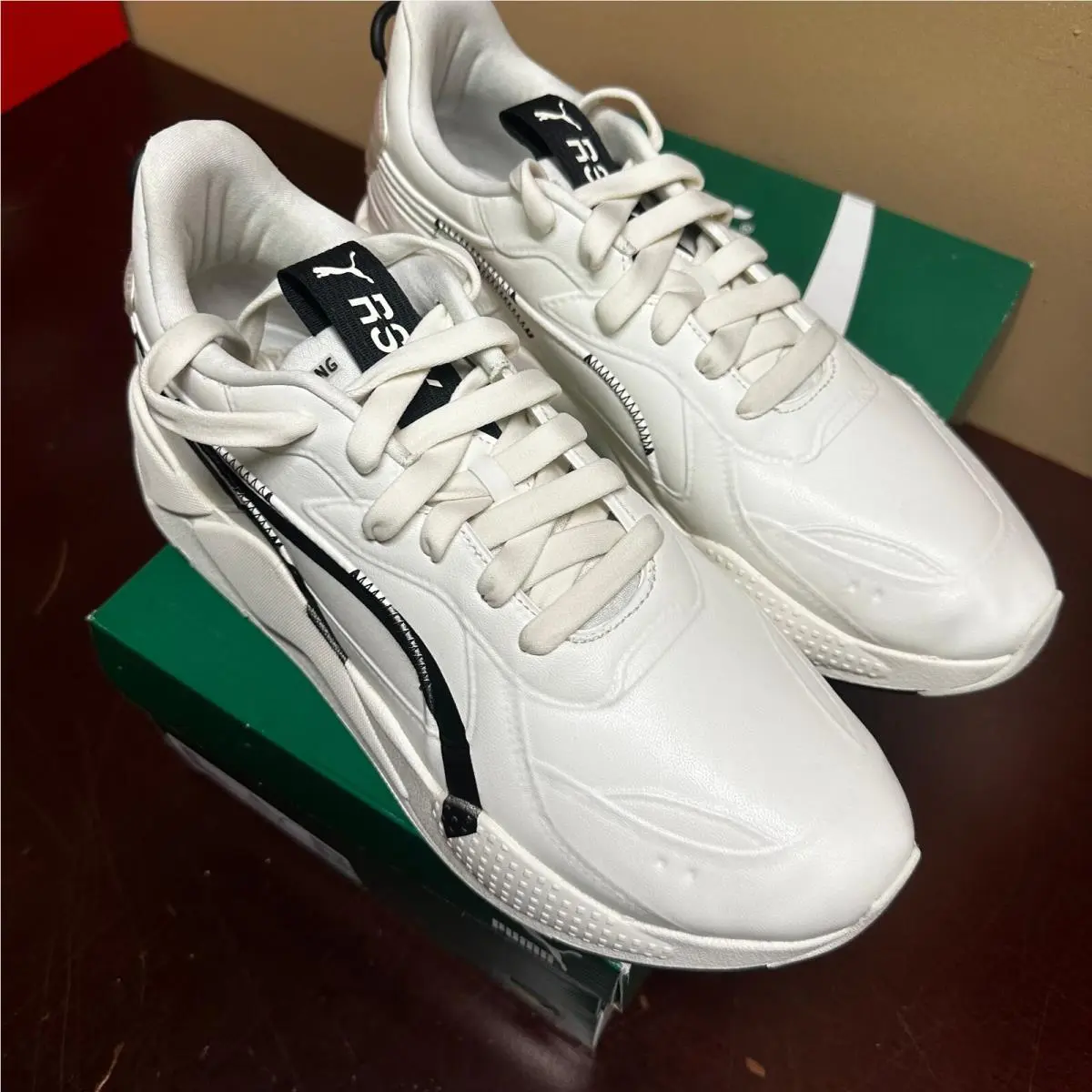 Puma shoes - PUMA RS-X - 394569-01 - White (UPC: 196857180078) 0