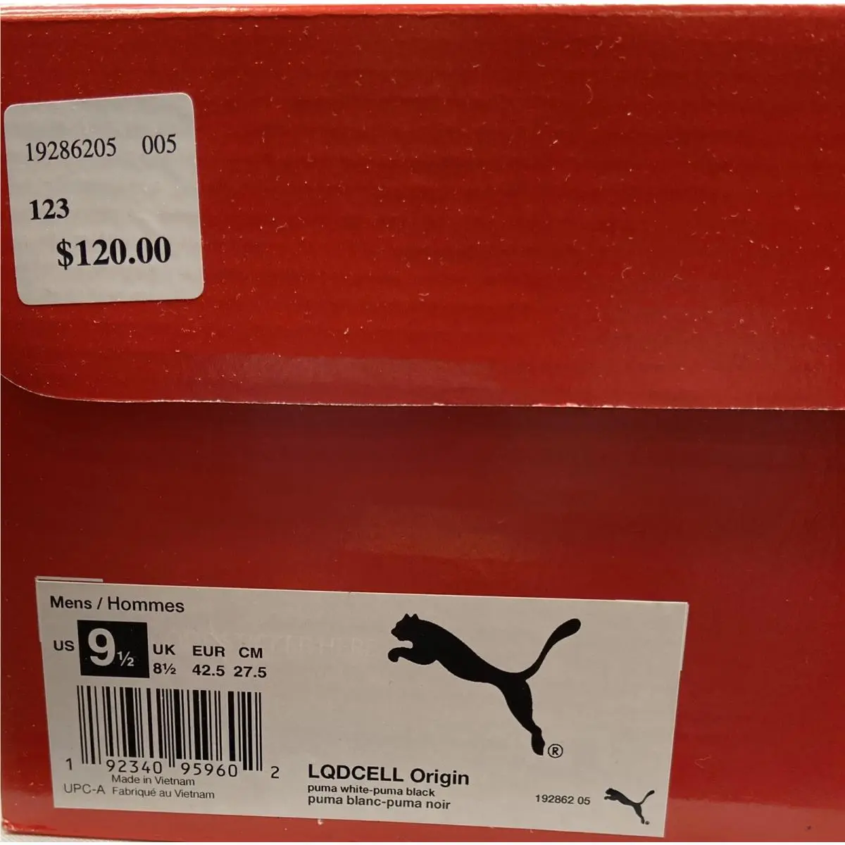 Puma shoes - PUMA LQDCELL - LQDCELL - 19286205 - White, Black, Manufacturer: White & Black (UPC: 0192340959602) 3