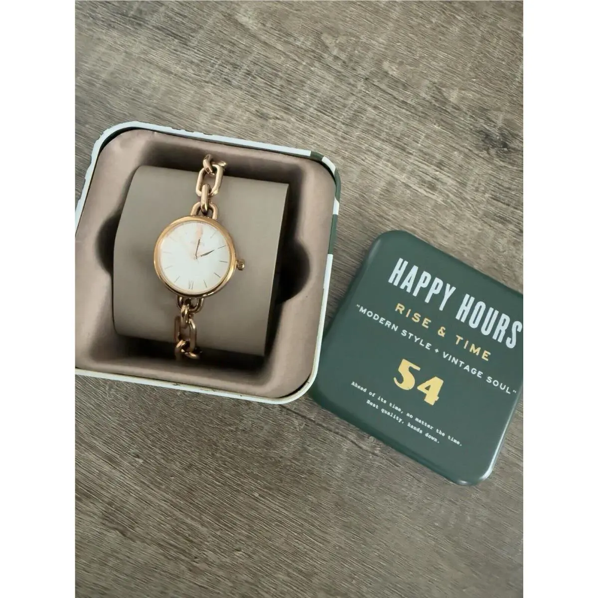 Fossil BQ3545 Embry Three-hand Rose Gold-tone Stainless Steel Watch