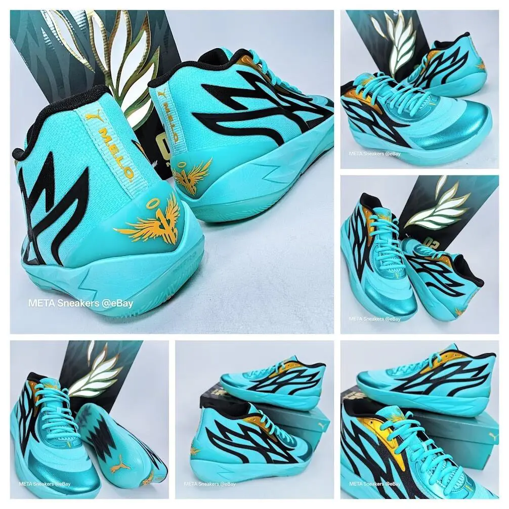 Puma shoes - PUMA MB.02 - 377590-01 - Elektro Aqua/Black 18