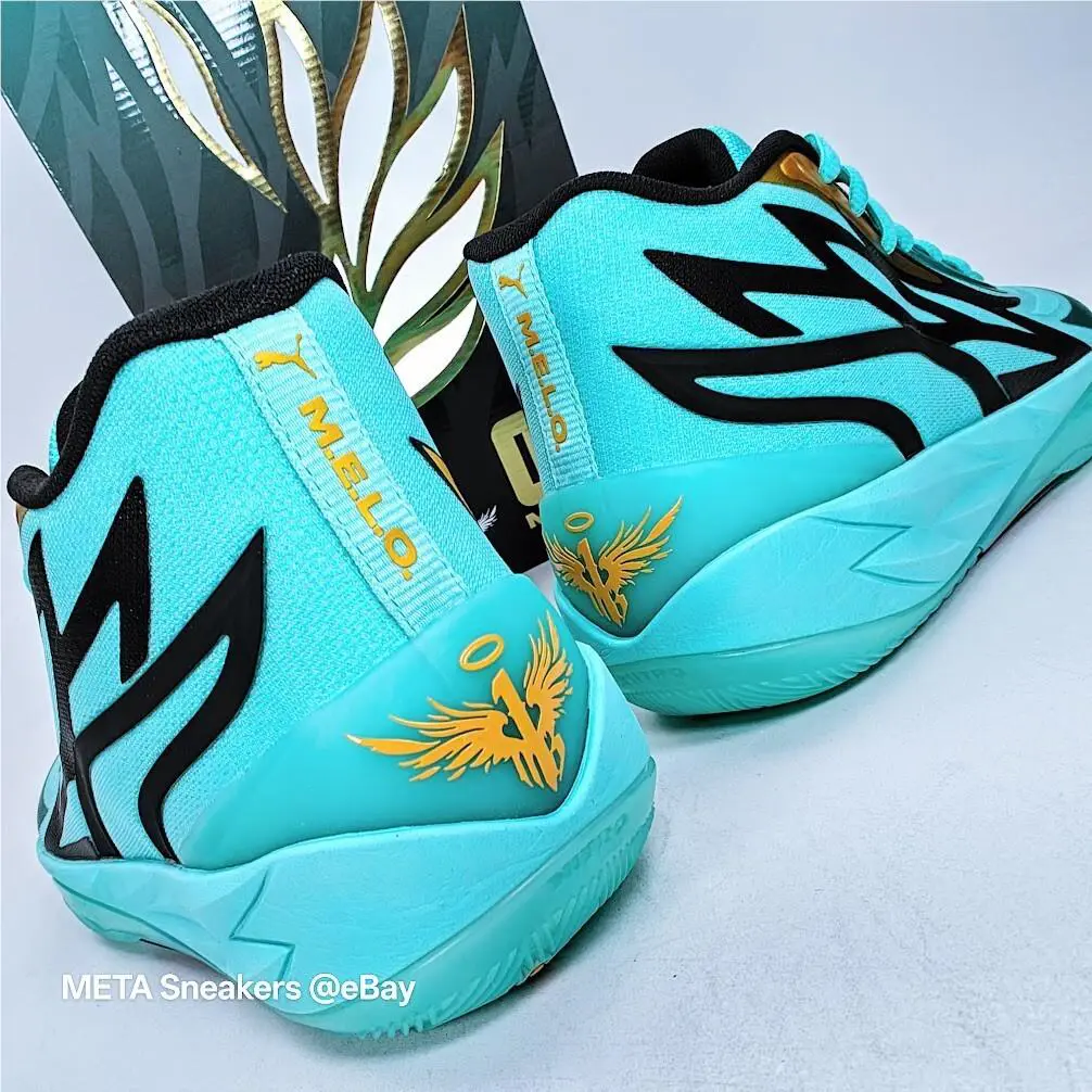 Puma shoes - PUMA MB.02 - 377590-01 - Elektro Aqua/Black 2