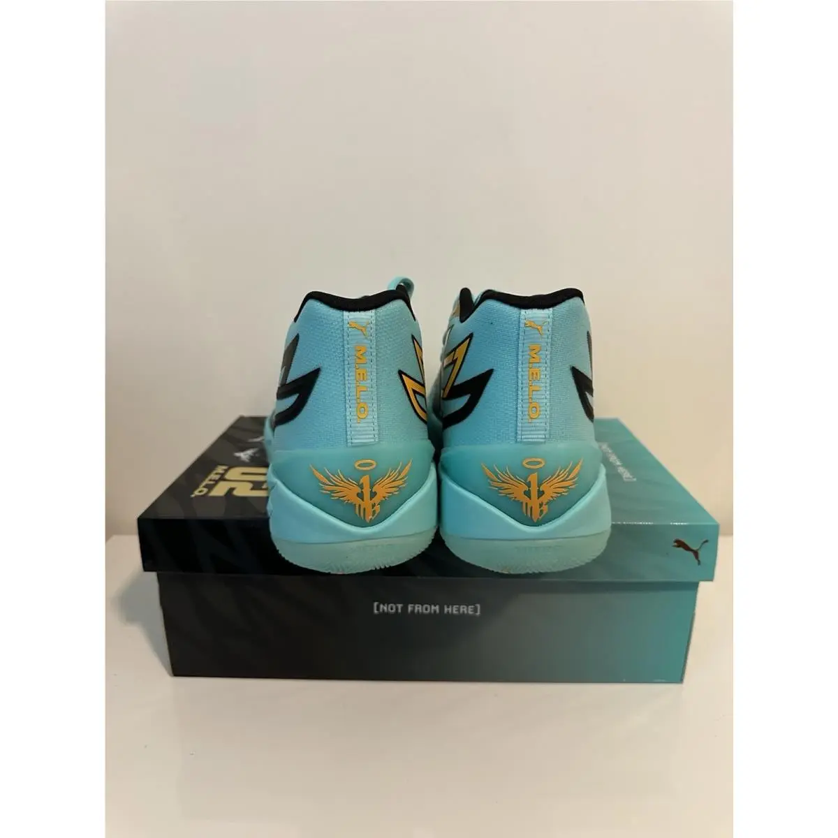 Puma shoes - PUMA Mb.02 X Honeycomb Basketball - 37759001 - Blue 3