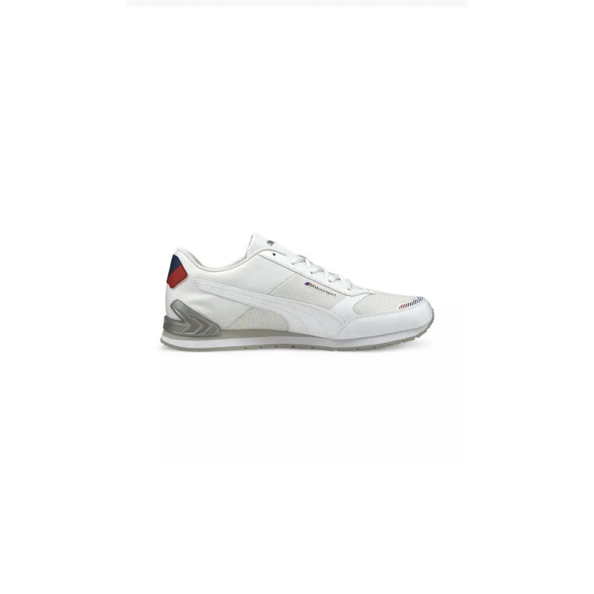 Puma shoes - PUMA BMW MMS Track Racer - 306872 02 - Puma White Silver (UPC: 0194580648995) 2