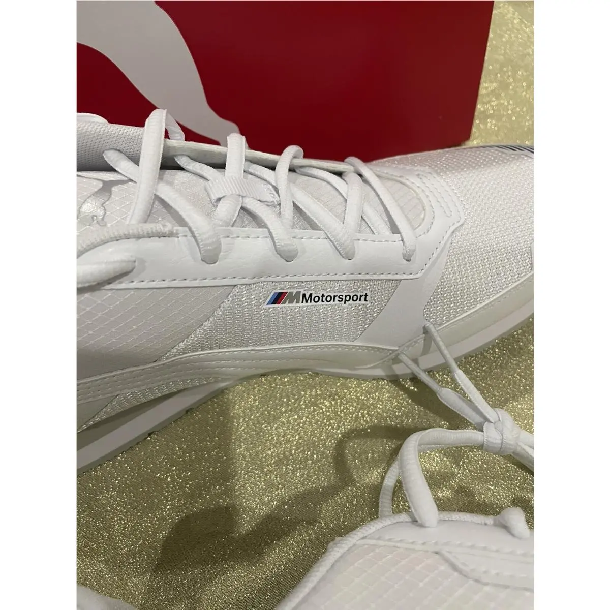 Puma shoes - PUMA BMW MMS Track Racer - 306872 02 - Puma White Silver (UPC: 0194580648995) 10