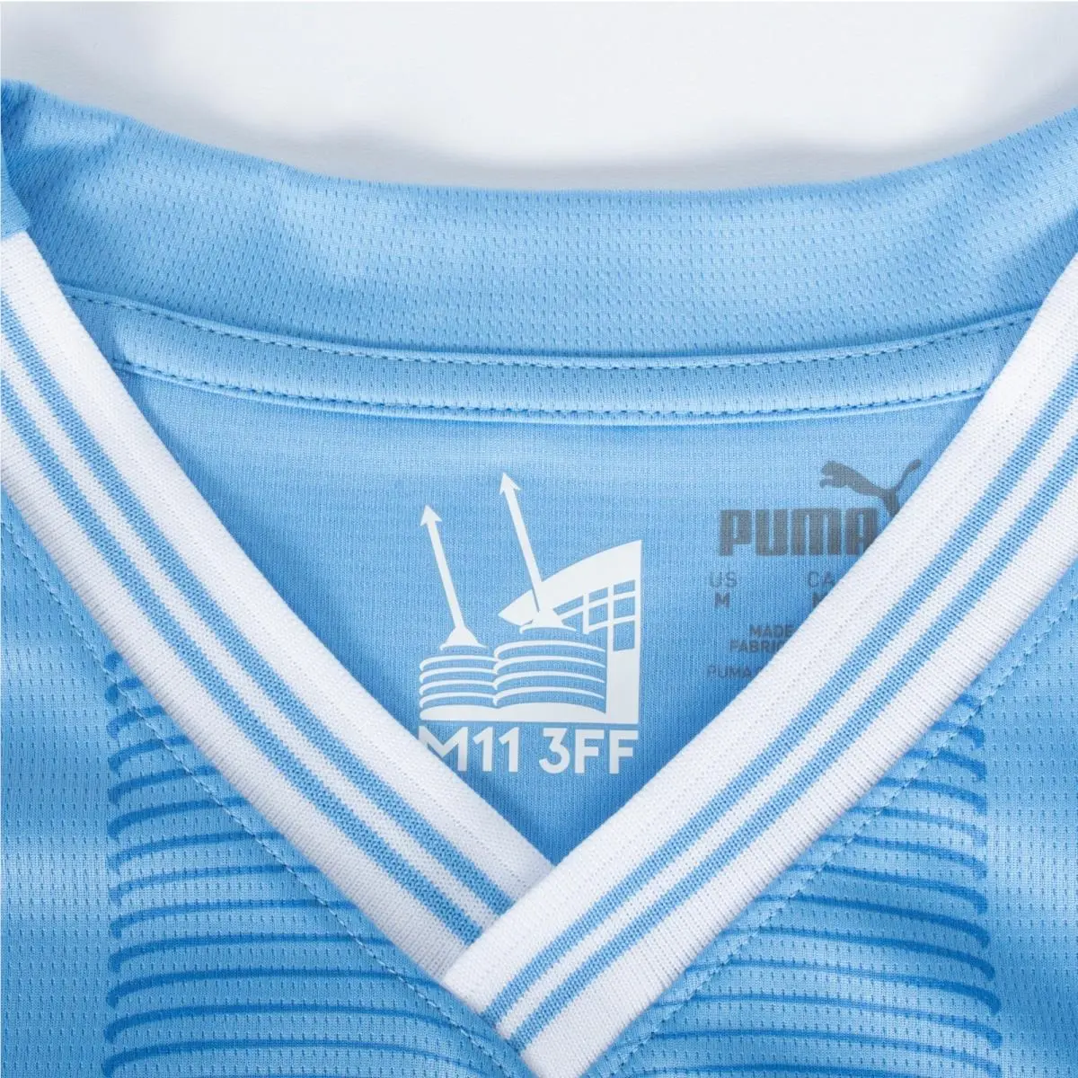 Puma clothing - Puma Manchester City 2023/24 Home Jersey - 770438-01 - Light Blue 1
