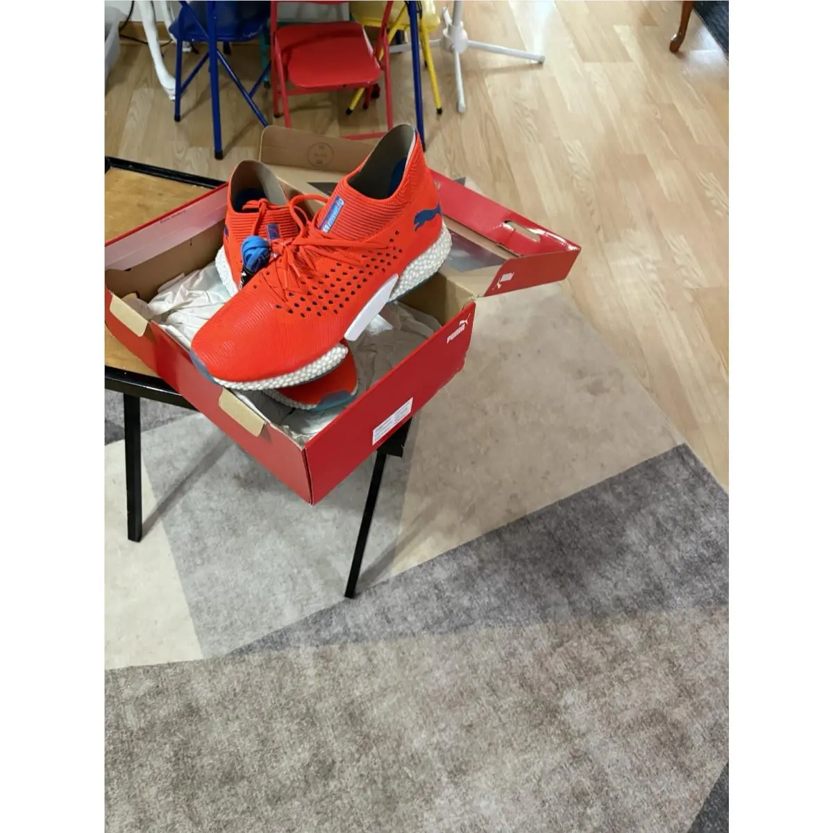 Puma shoes - PUMA Mid - Mid - 376442-01 - Orange 0