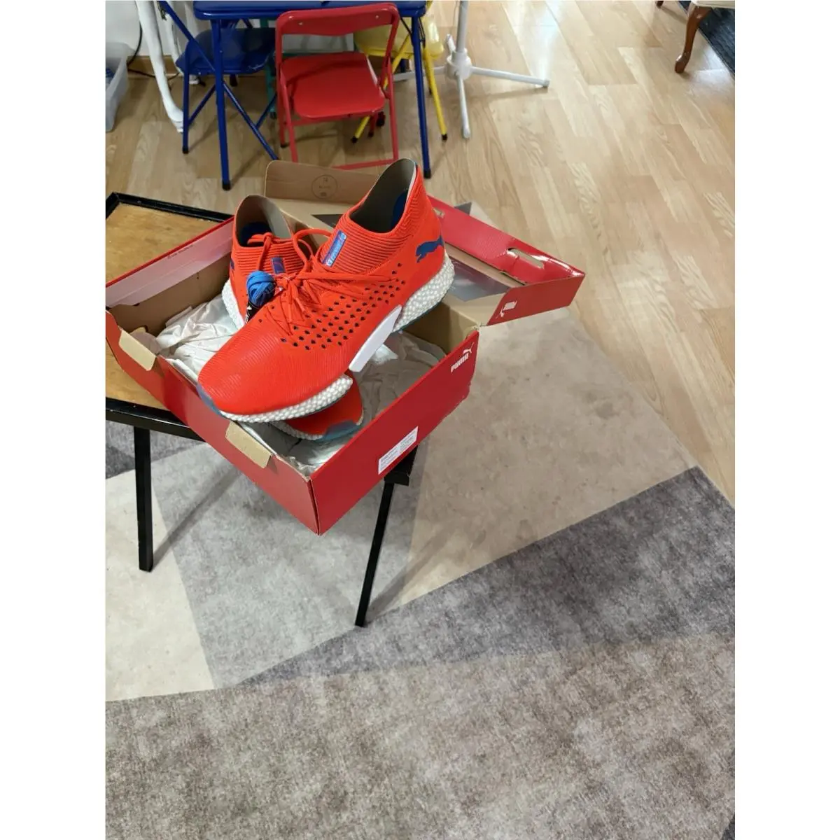Puma shoes - PUMA Mid - Mid - 376442-01 - Orange 1