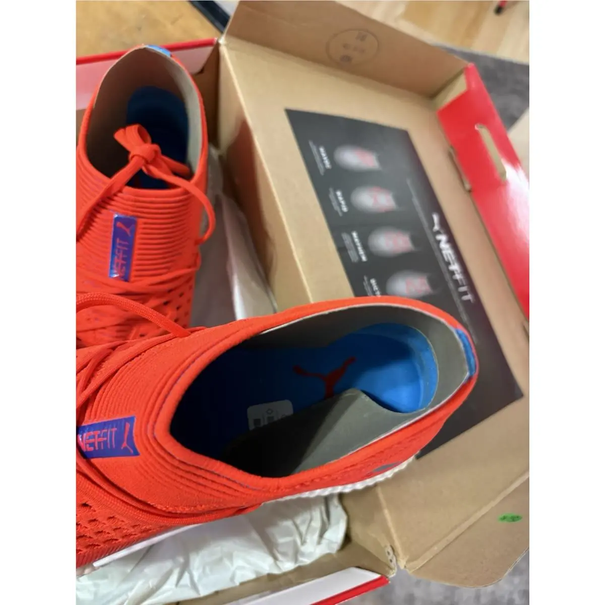 Puma shoes - PUMA Mid - Mid - 376442-01 - Orange 3
