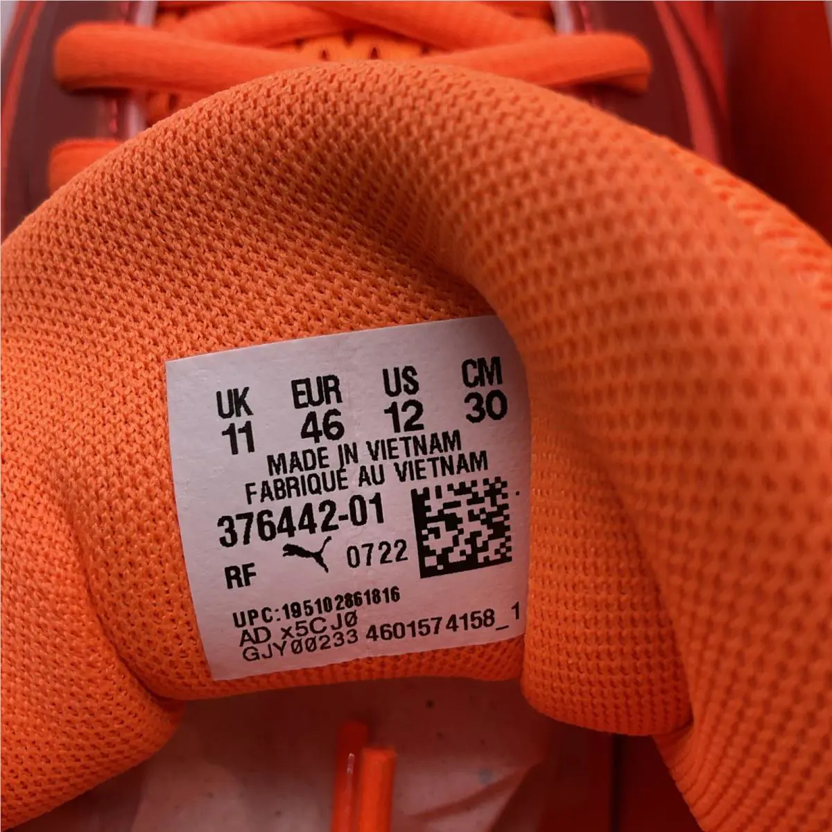 Puma shoes - PUMA MB 02 - 376442-01 - Orange (UPC: 195102861816) 8
