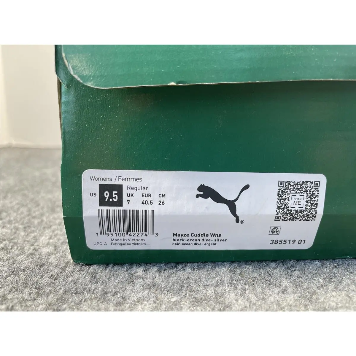 Puma shoes - PUMA Mayze - Mayze - 385519 01 - Black 9