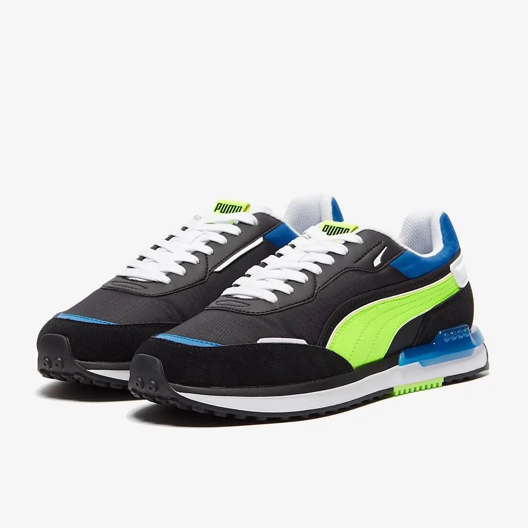 Puma City Rider Electric Black Sneakers. . Mens Size: 13