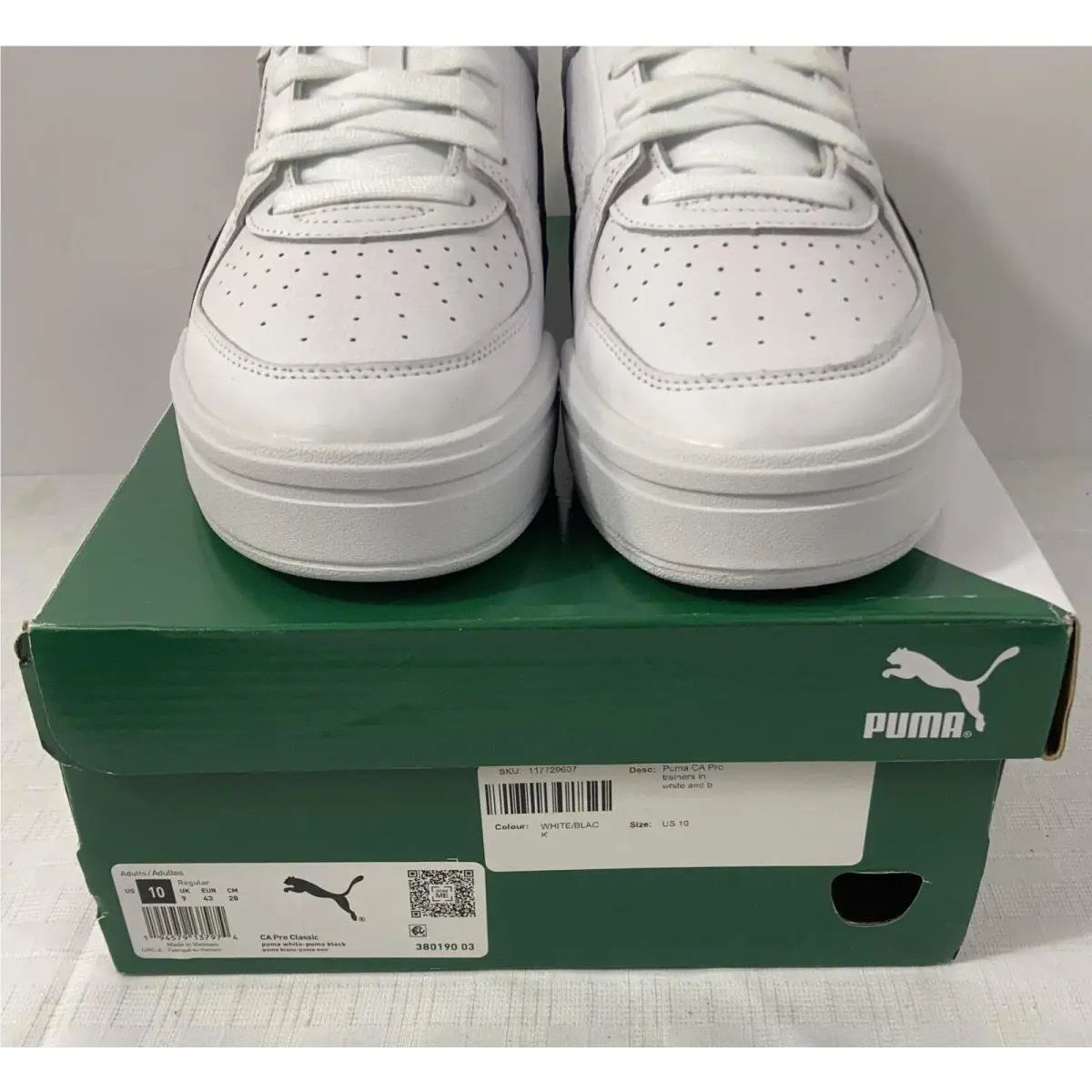 Puma shoes - 380190-03 - 380190-03 - White/Black 7