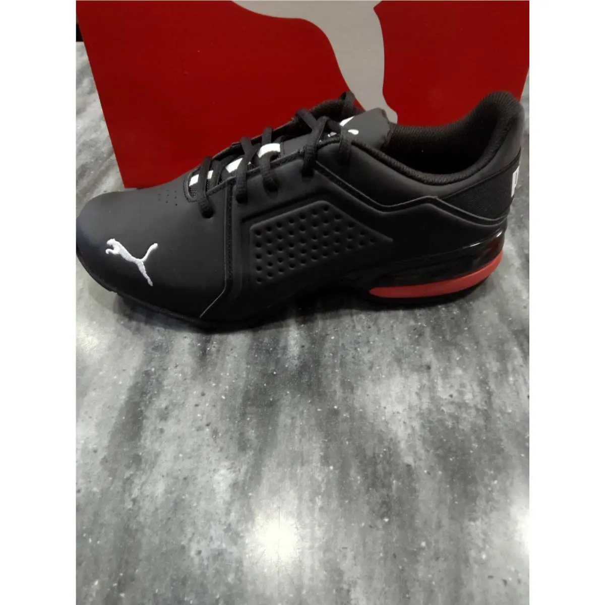 Puma shoes - Viz runner - Viz runner - 191037-02 - black white 0