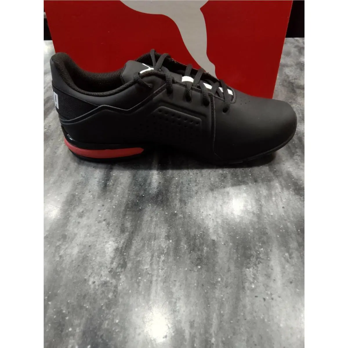Puma shoes - Viz runner - Viz runner - 191037-02 - black white 1