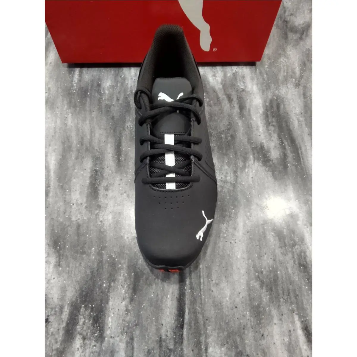 Puma shoes - Viz runner - Viz runner - 191037-02 - black white 2