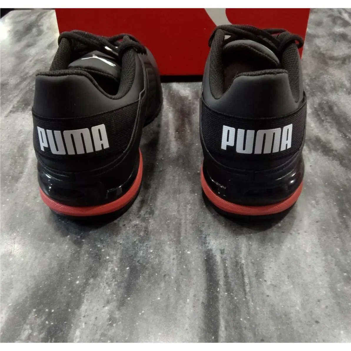 Puma shoes - Viz runner - Viz runner - 191037-02 - black white 7