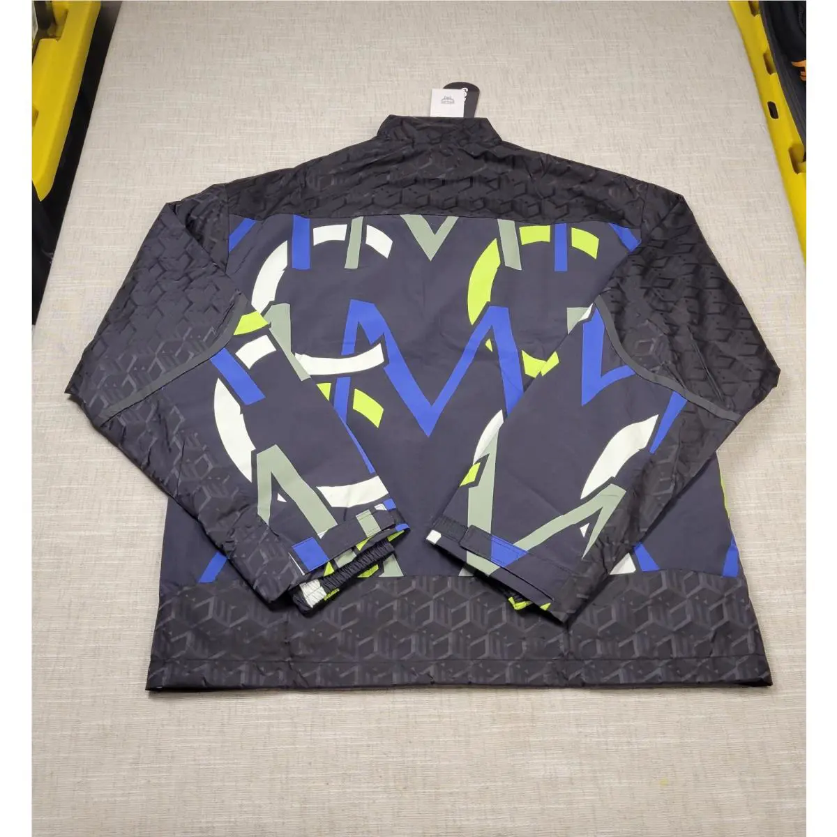 Puma clothing - Puma X MCM Track Jacket - 53700601 - Black Green Blue 0