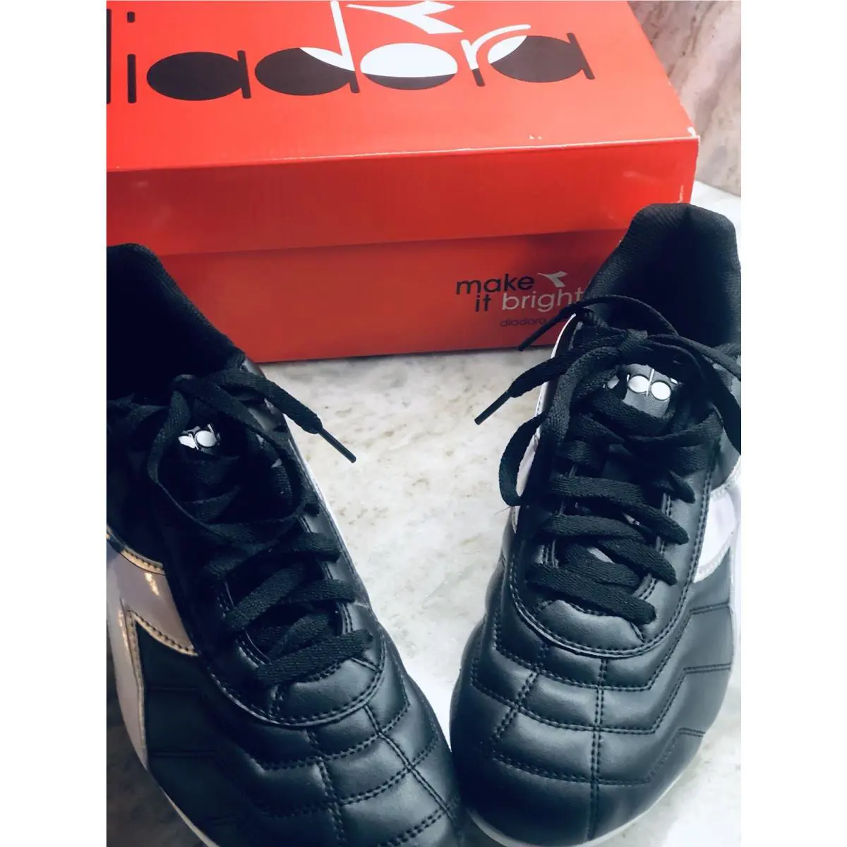 Diadora shoes - Black (UPC: 0760138743544) 2