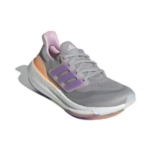 Adidas Ultraboost Light IE1762 Sneakers Women`s Gray Violet Running Shoes TF1133 - Gray