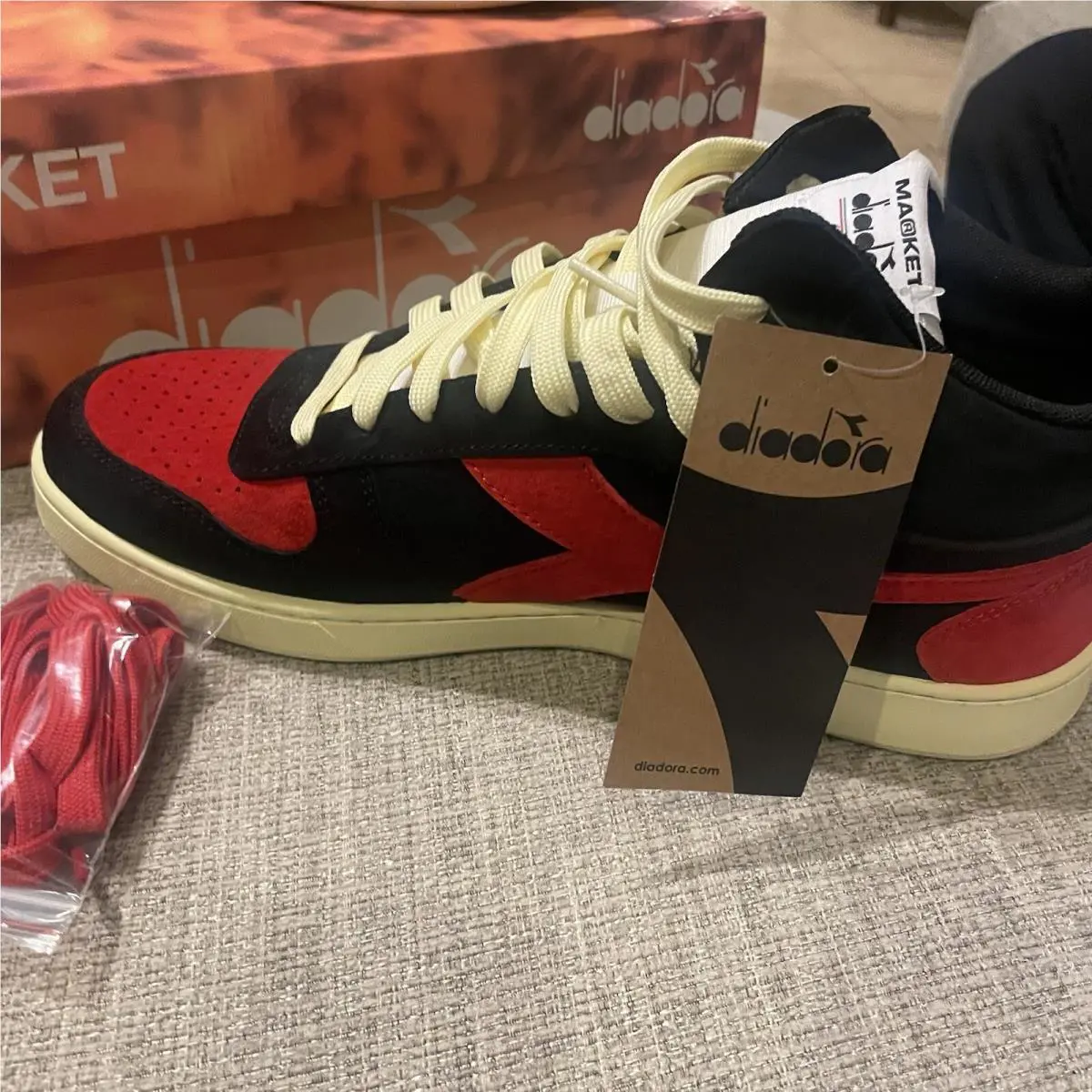 Diadora shoes - Diadora C0808 - Red 0