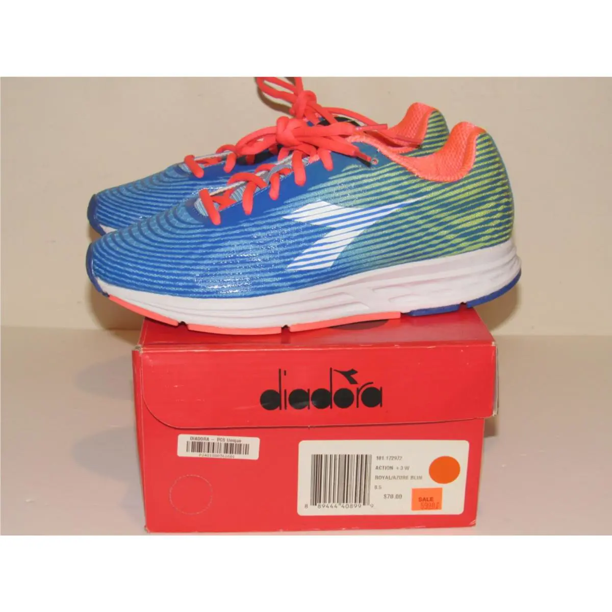 Diadora shoes - Diadora Action +3 - Action - Blue (UPC: 889444408999) 0