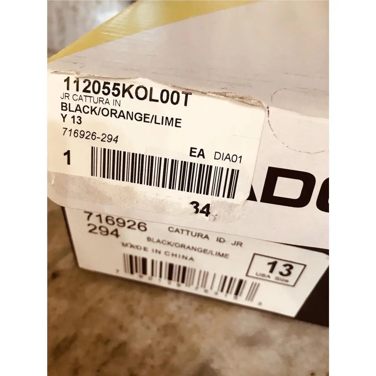 Diadora shoes - Black (UPC: 0760138763153) 8