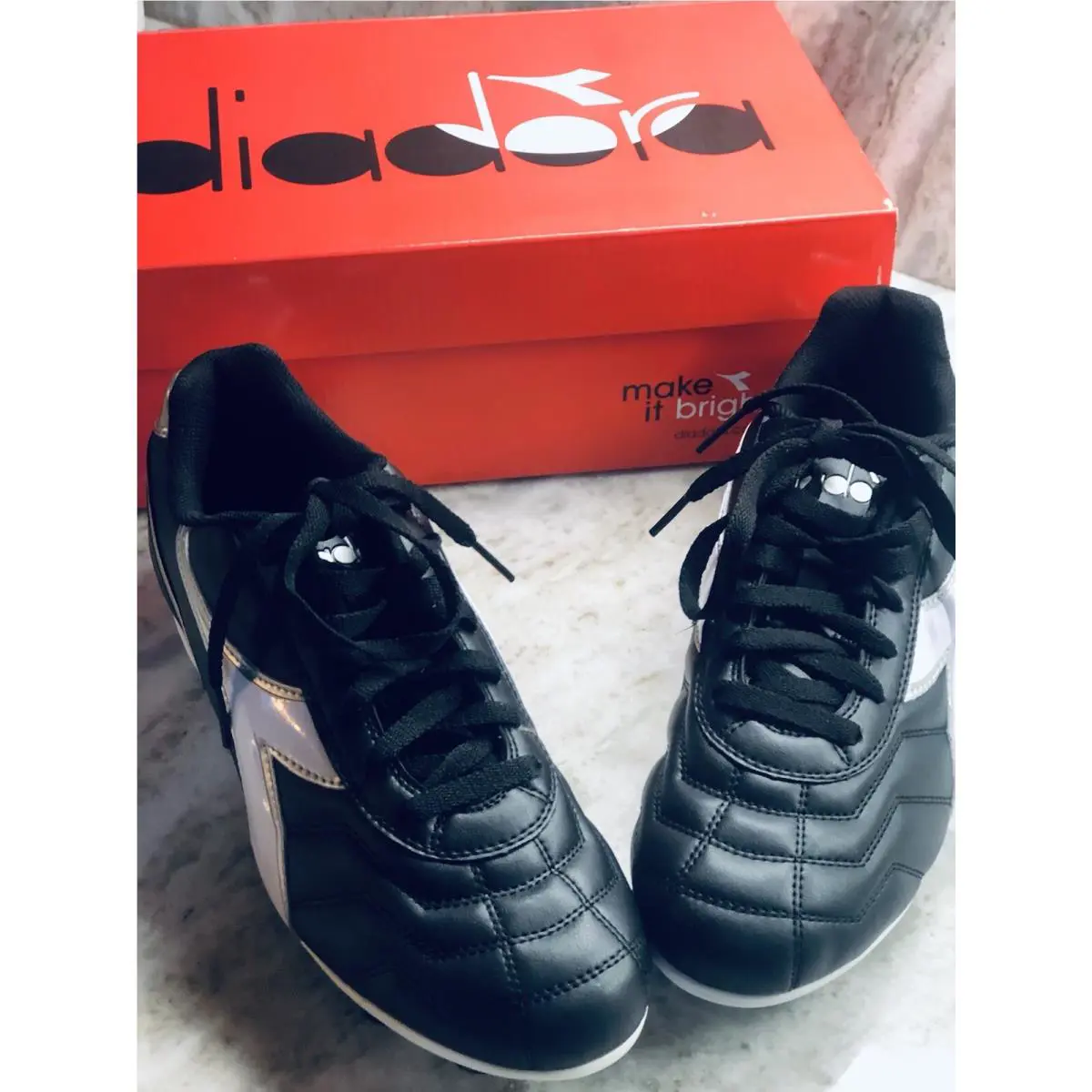 Diadora shoes - Black (UPC: 0760138743537) 7