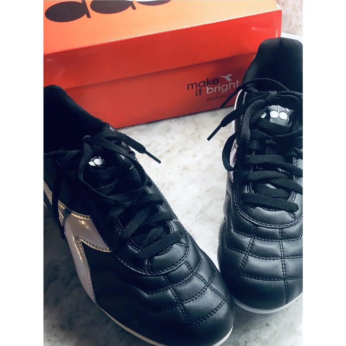 Diadora shoes - Black (UPC: 0760138743537) 4