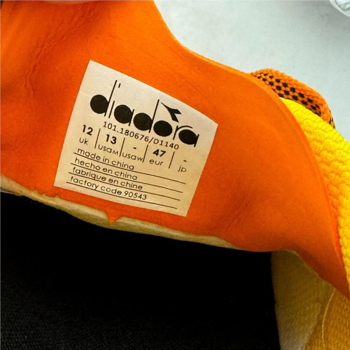 Diadora shoes - Sestriere-XT 2 - Yellow 5