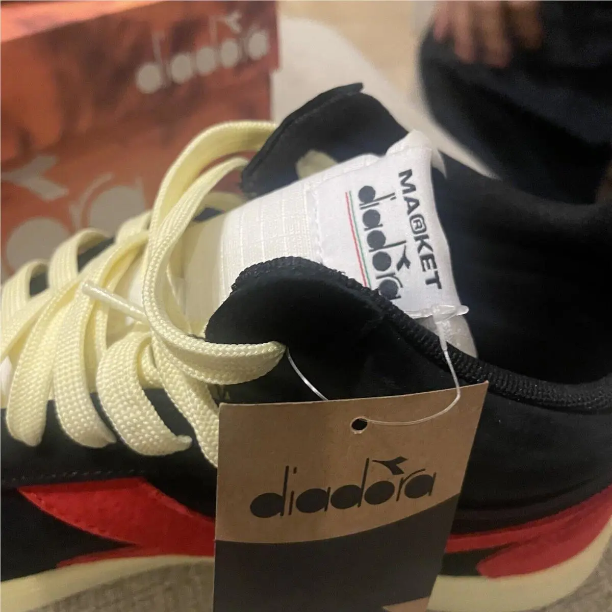 Diadora shoes - Diadora C0808 - Red 1
