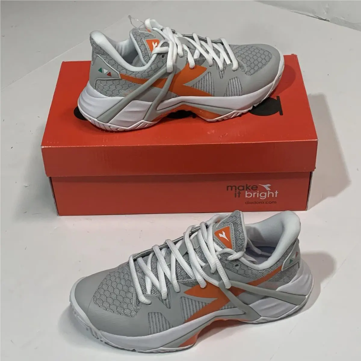 Diadora shoes - Diadora B.ICON W AG - 101 178116 01 C9980 - Gray 12