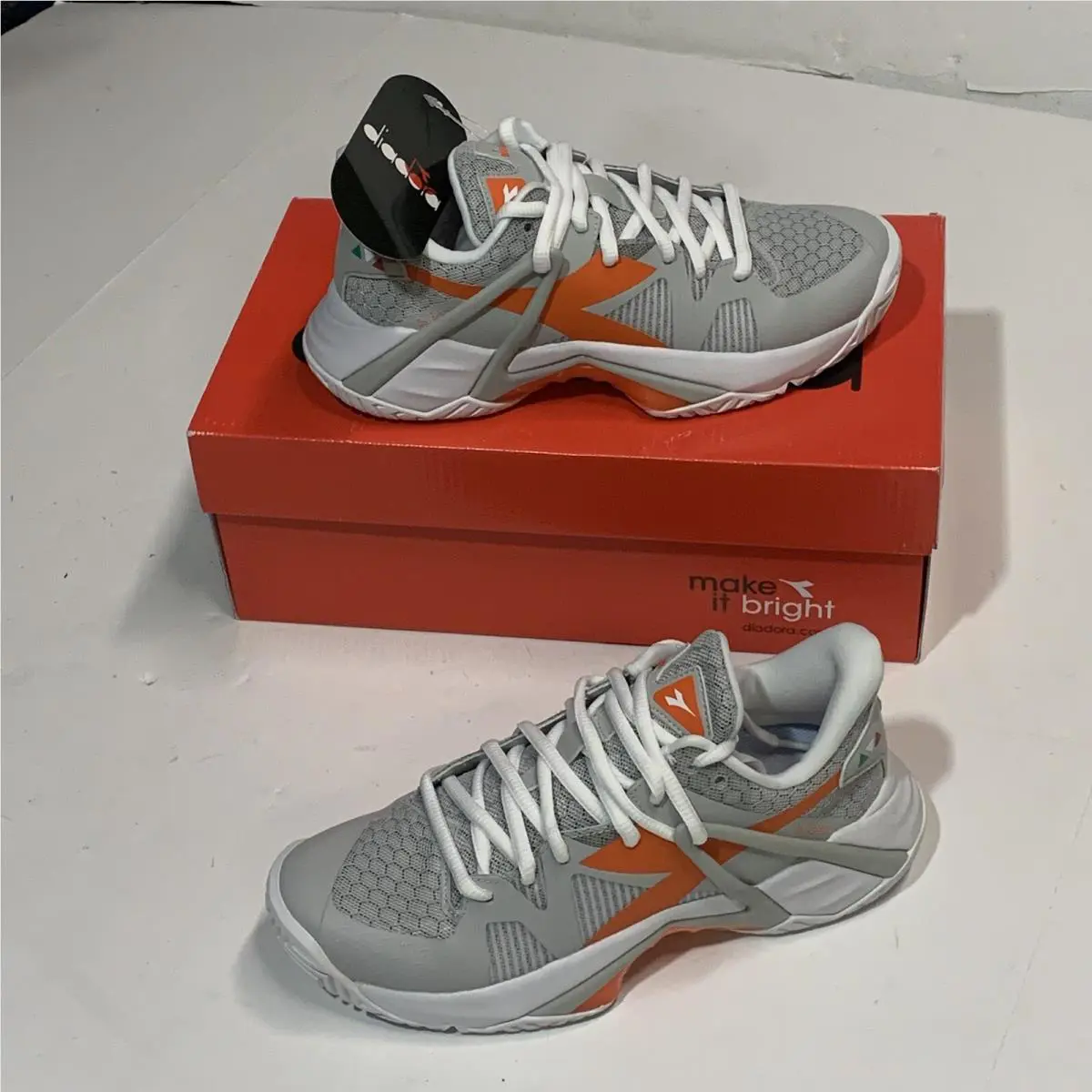 Diadora shoes - Diadora B.ICON W AG - 101 178116 01 C9980 - Gray 17