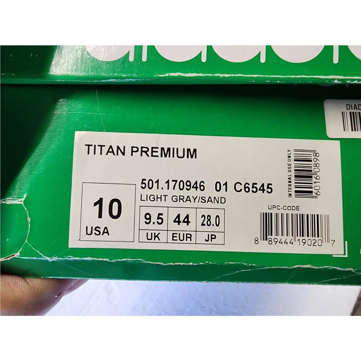 Diadora shoes - Diadora Titan Premium - Titan Premium - C6545 - Sand/Light Gay 0