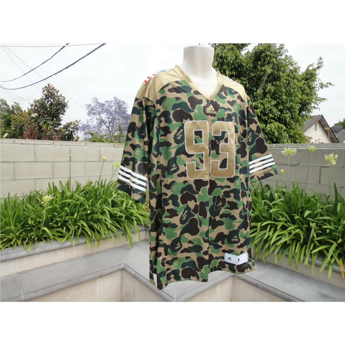 Adidas clothing - DW9285 - DW9285 - Green Brown Camo Tones 6