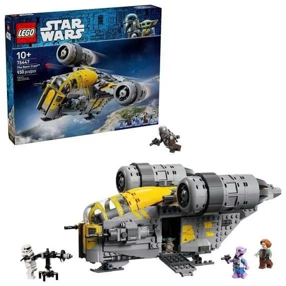 Lego Star Wars The Mandalorian and Grogu The Razor Crest Building Toy