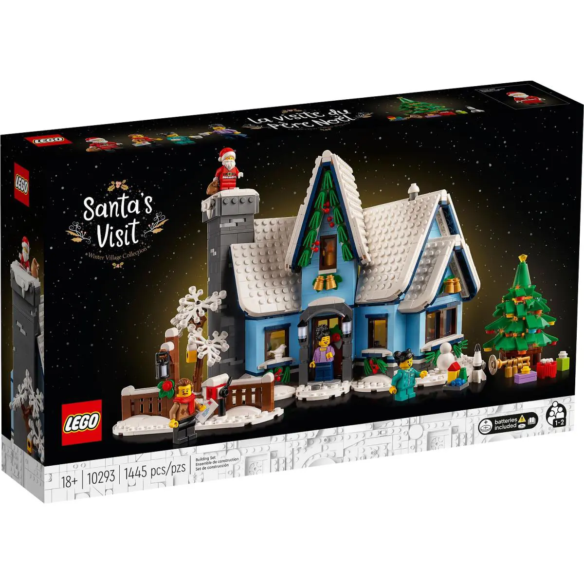 Lego Icons Santa`s Visit 10293