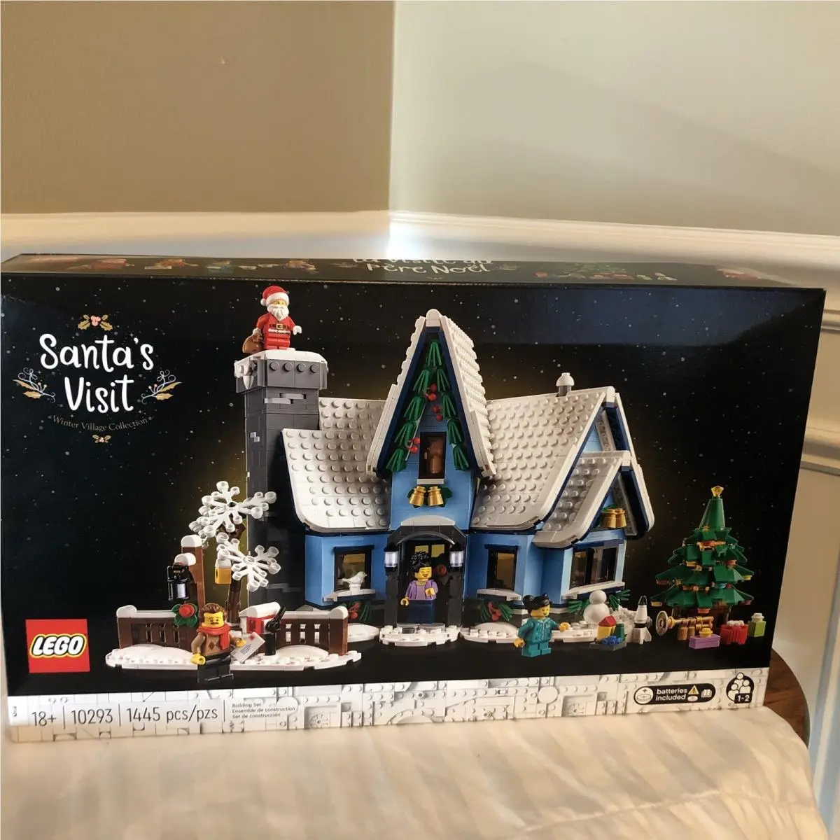 Lego: - Santa’s Visit Winter Village Collection 10293 Item 6332956 18+