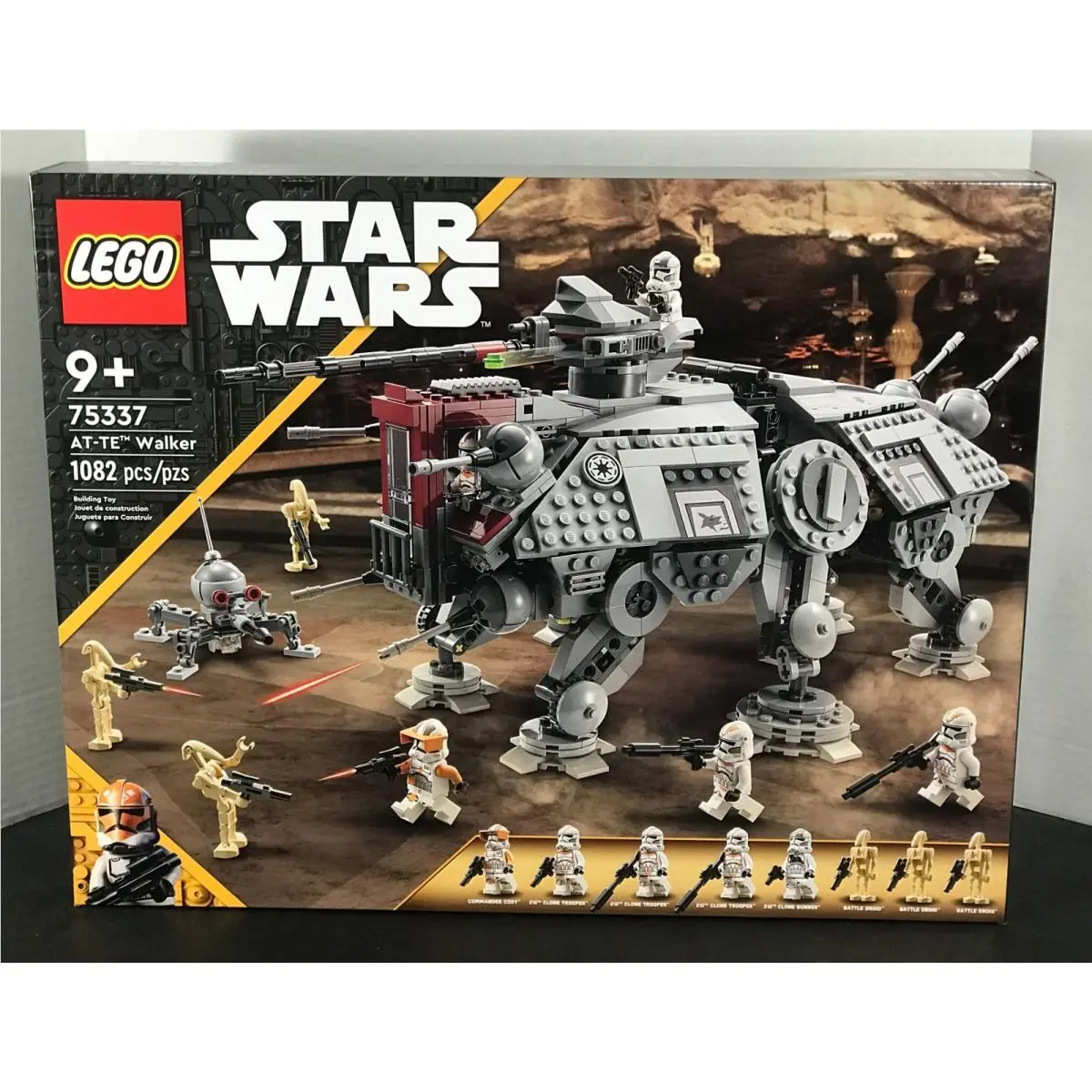 Lego Star Wars At-te Walker 75337 Commander Cody Battle Droid