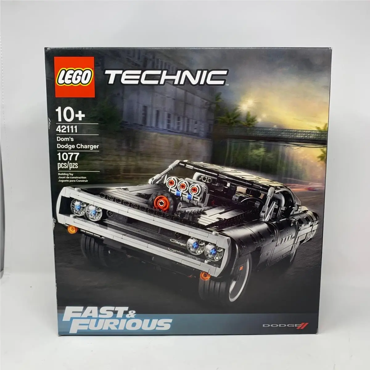 Lego Technic 42111 Dom`s Dodge Charger Fast Furious 1077pcs Retired