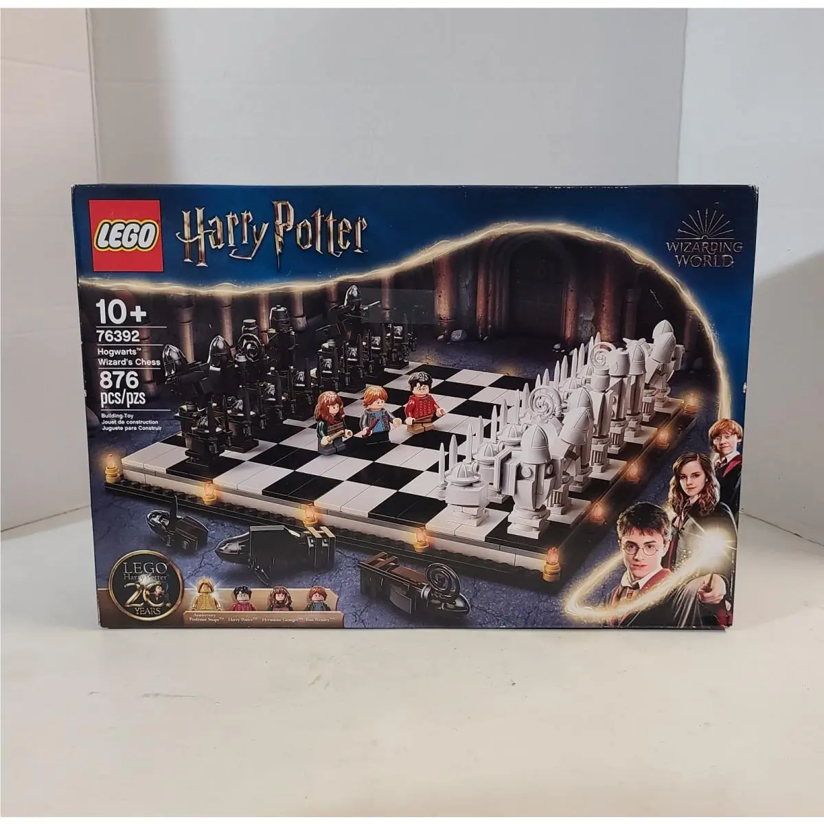 Lego Harry Potter Hogwarts Wizards Chess 76392 Set 20th Anniversary