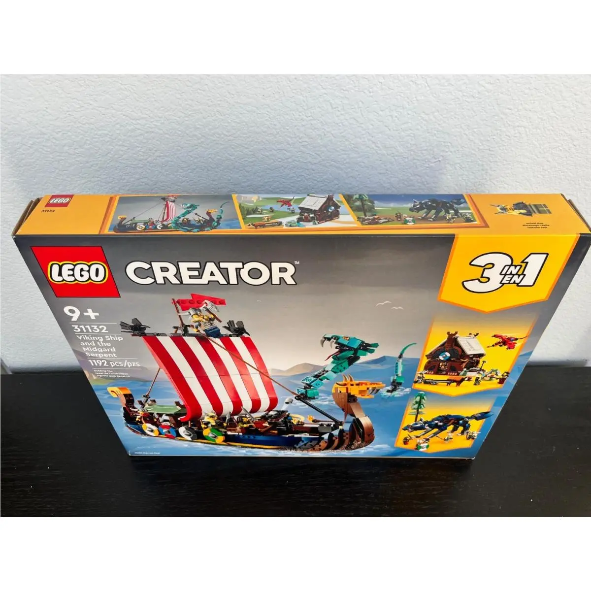 Lego Creator Viking Ship and The Midgard Serpent 31132 Retired