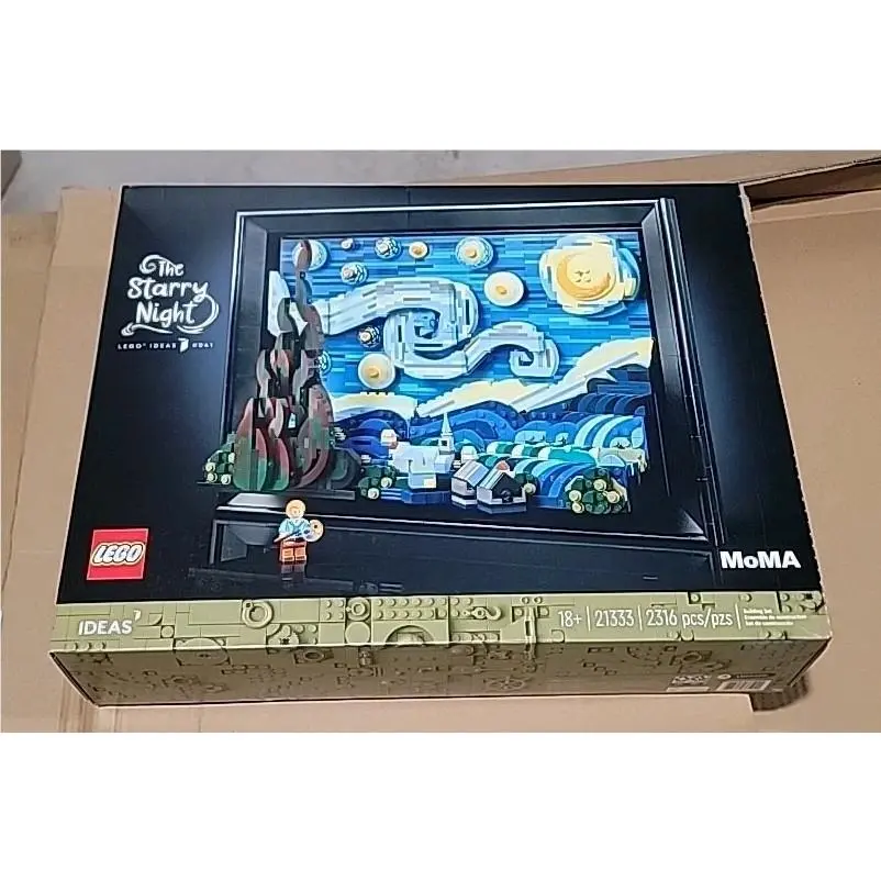 Lego Ideas Vincent Van Gogh The Starry Night 21333 2316 Pieces