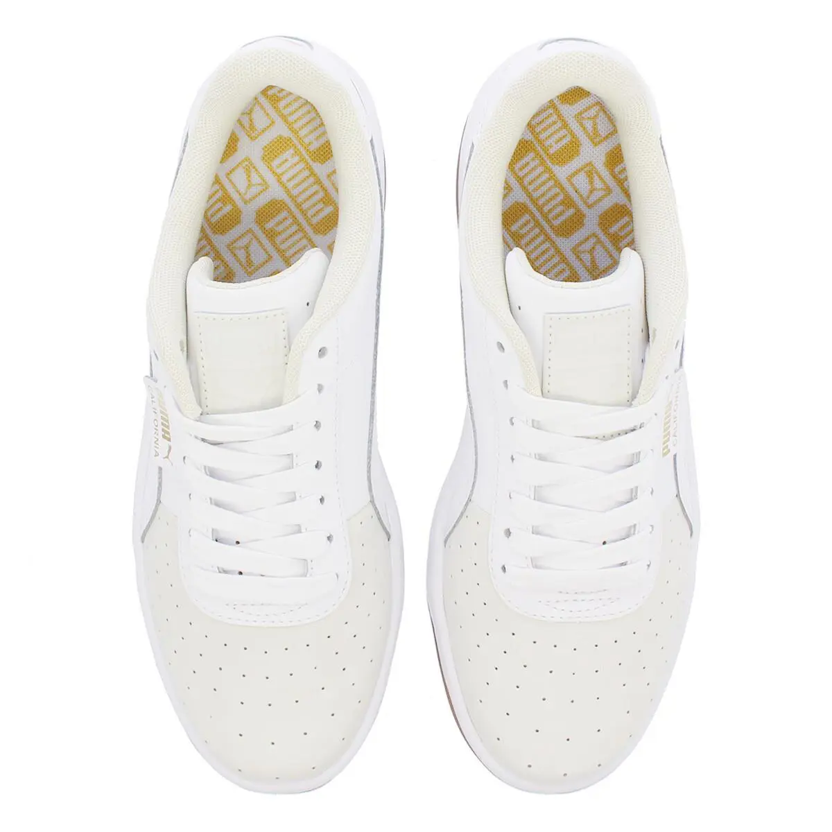 Puma shoes - Whisper White- White- Gold 4