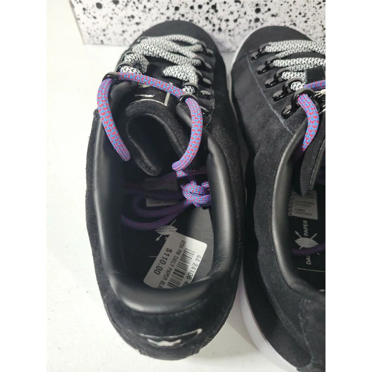 Puma shoes - Puma Daily Paper Court Platform S - Black (UPC: 190274638259) 3